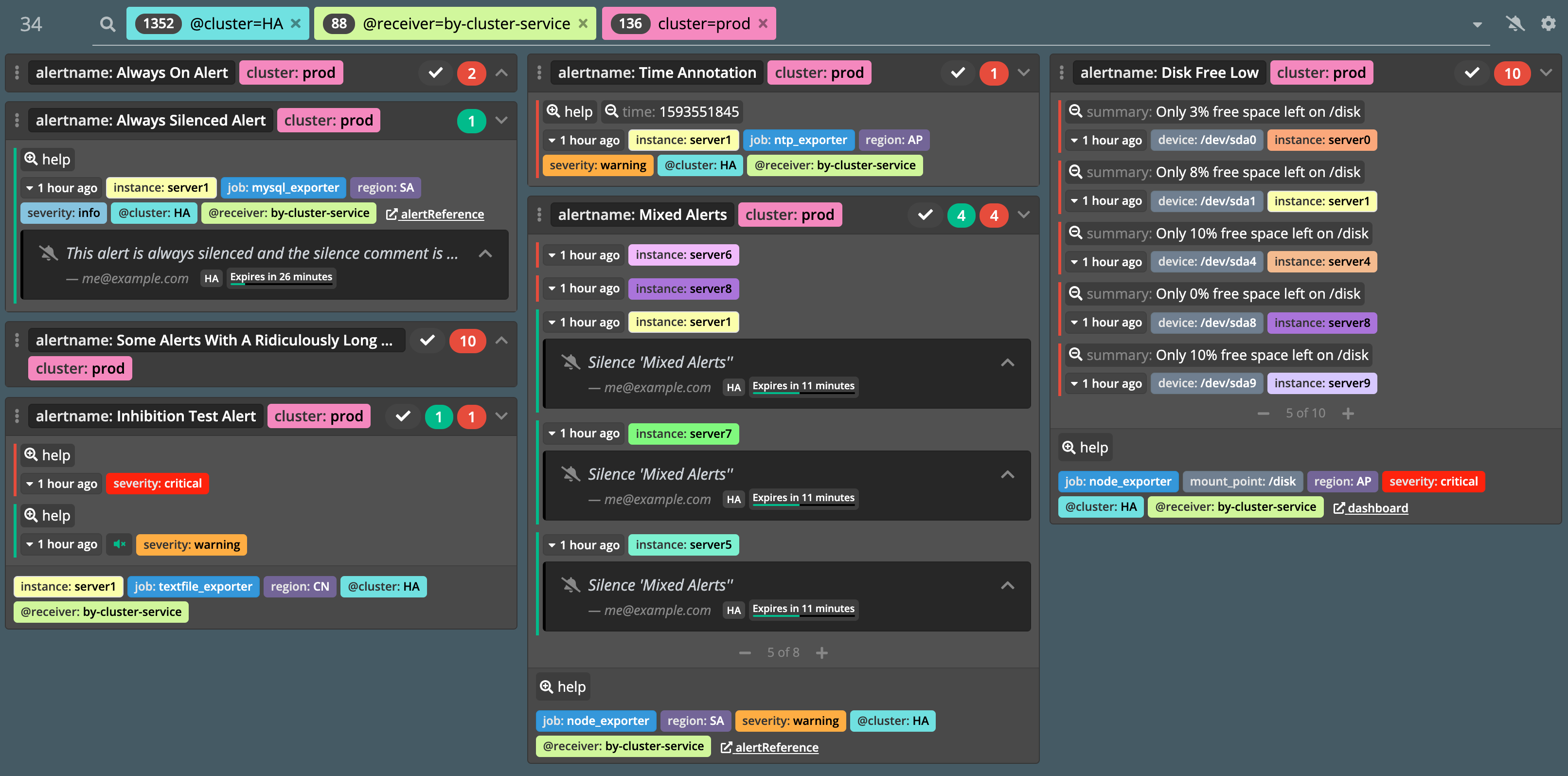 Dark mode