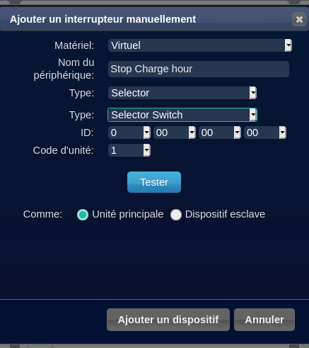 selector